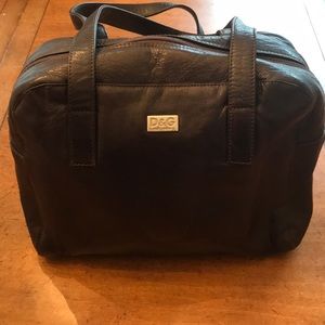 Dolce & Gabbana dark brown medium shoulder purse